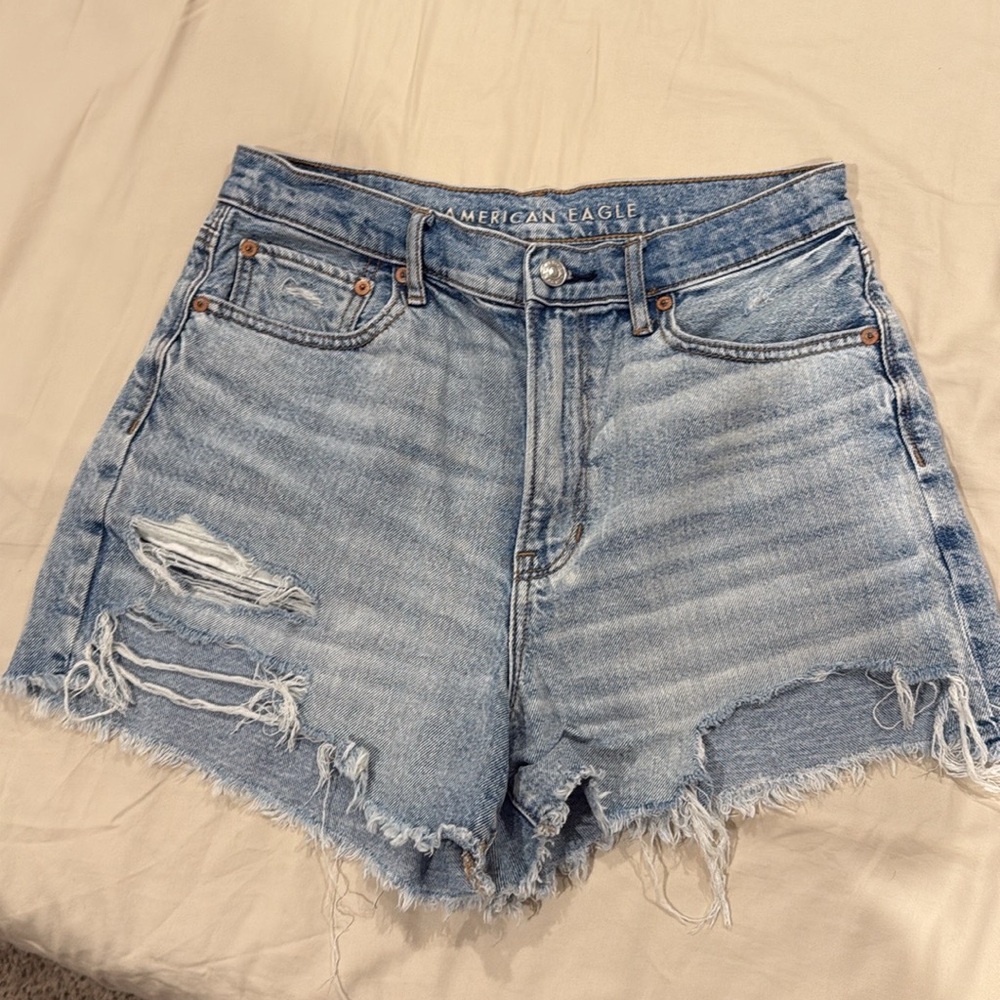 American Eagle Highest rise mom shorts